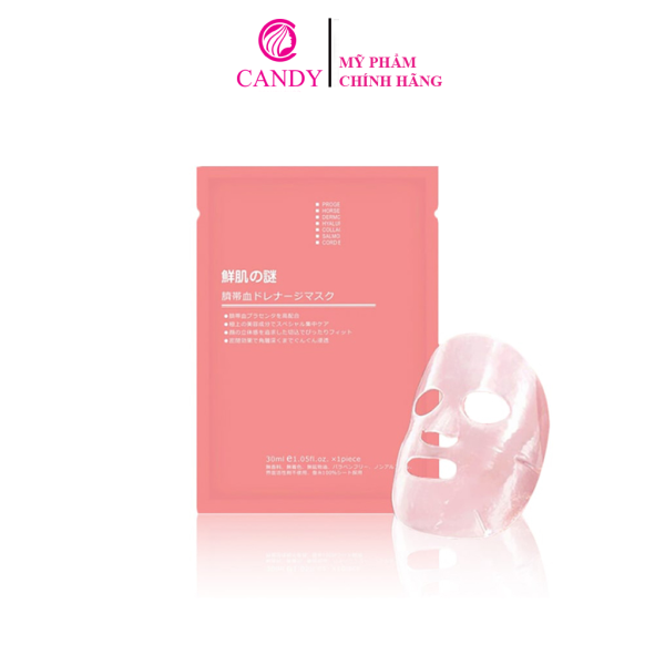 [LẺ 1 MIẾNG] Mặt Nạ Nhau Thai Cuống Rốn Rwine Beauty Stem Cell Placenta Mask nhập khẩu