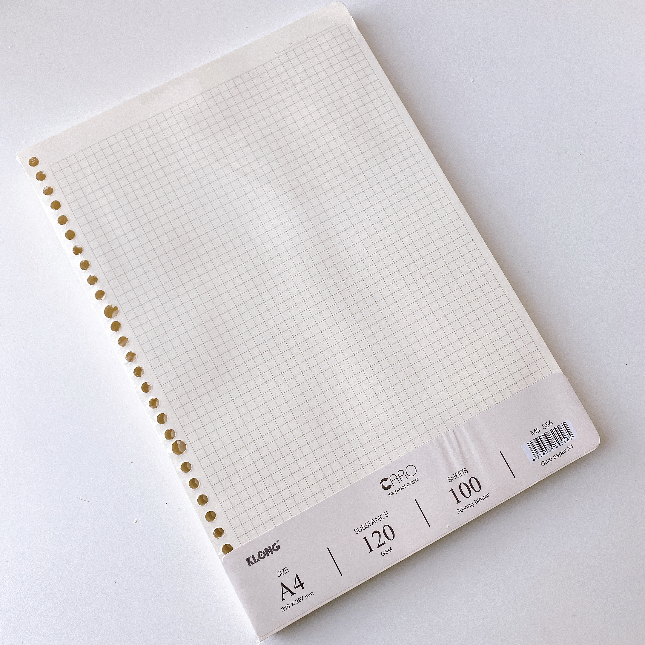 Ruột Sổ Còng - Giấy Refill Klong - Dot Grid / Caro size A4 A5 B5 - Hidari