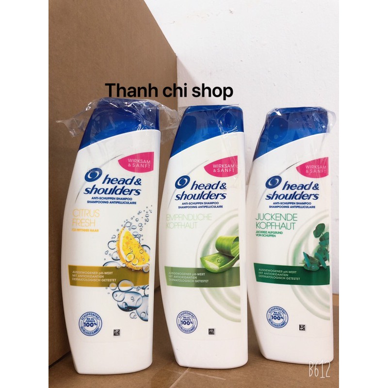 Dầu gội Head and shoulder Đức 500ml