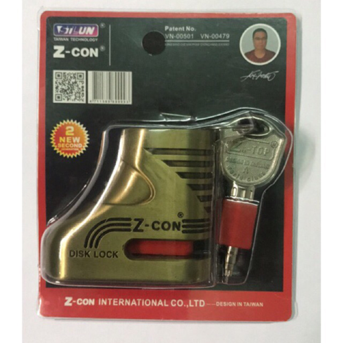 Khoá Đĩa Z-Con Loại Lớn hình chiếc Giày