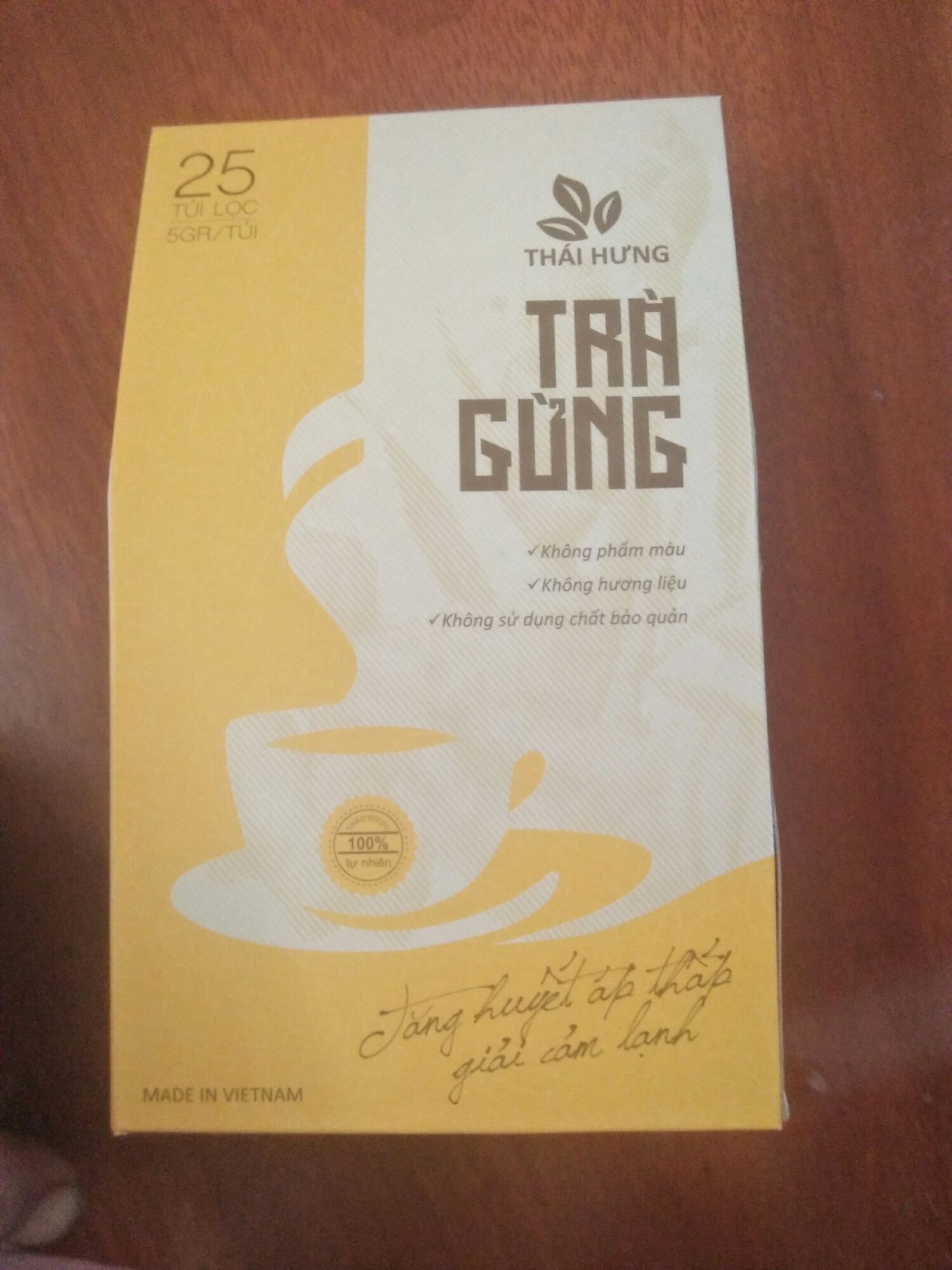 trà thảo mộc tự nhiên Thái Hưng