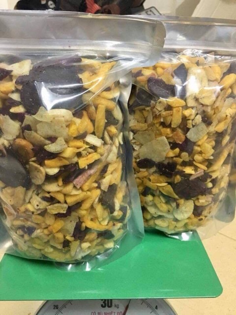 Combo 2kg thập cẩm sấy (Trái Cây Sấy hàng vụn)
