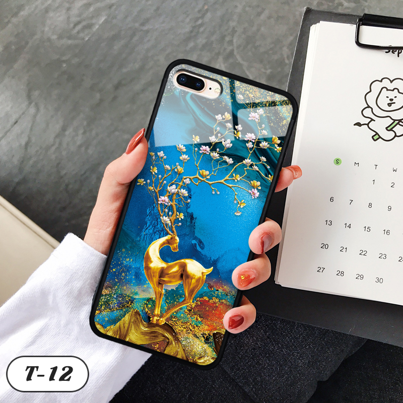 Ốp lưng iphone 8 plus - in hình 3d