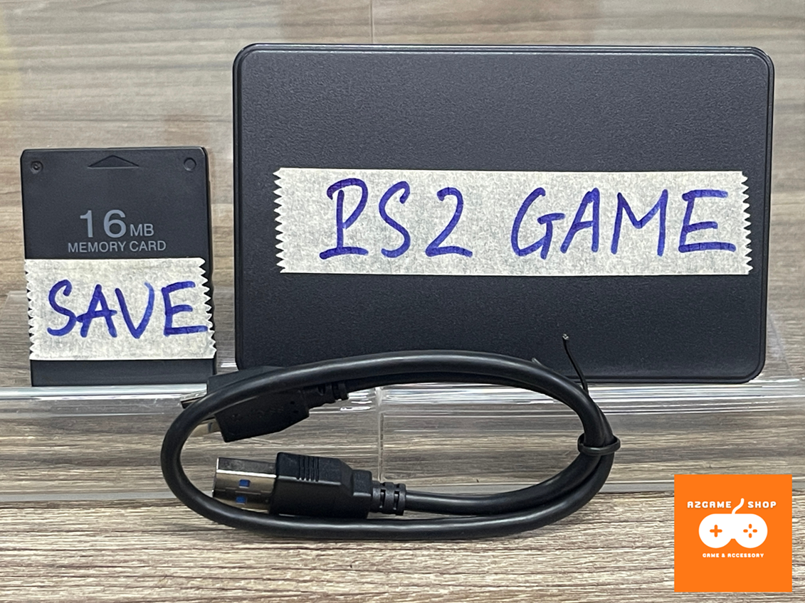 Combo Ổ Cứng Ngoài PS2 + Thẻ Save 16MB Sẵn Game Dành Cho Máy Chơi Game PS2