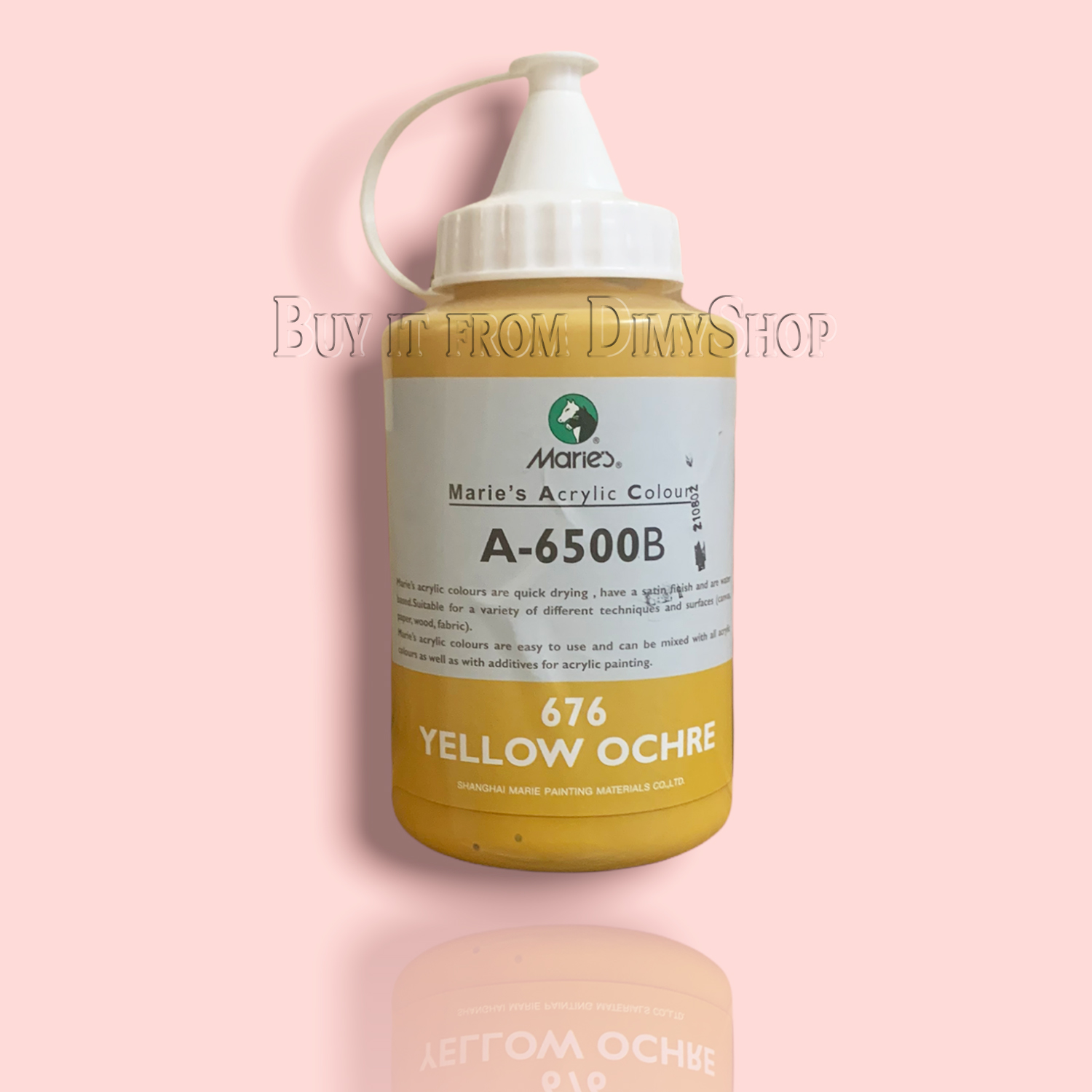 [Bảng màu 2] Màu Acrylic 3D bình bóp 500ml Marie's - Họa Cụ Dimy