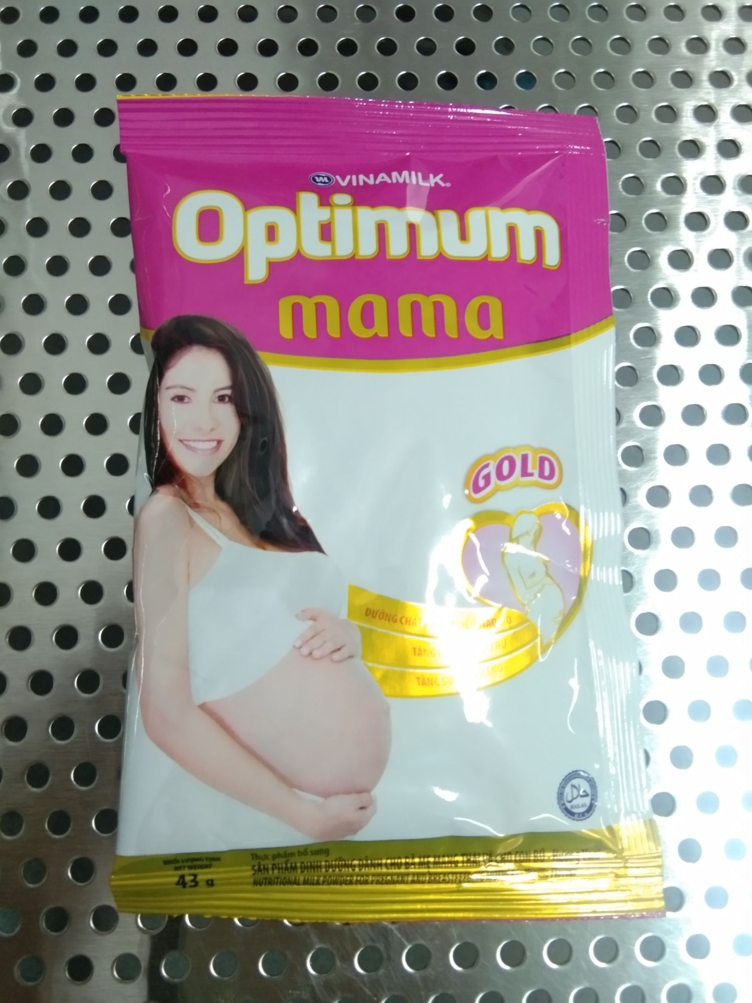[HCM]Sữa bầu Optimum Mama Gold lon 400g
