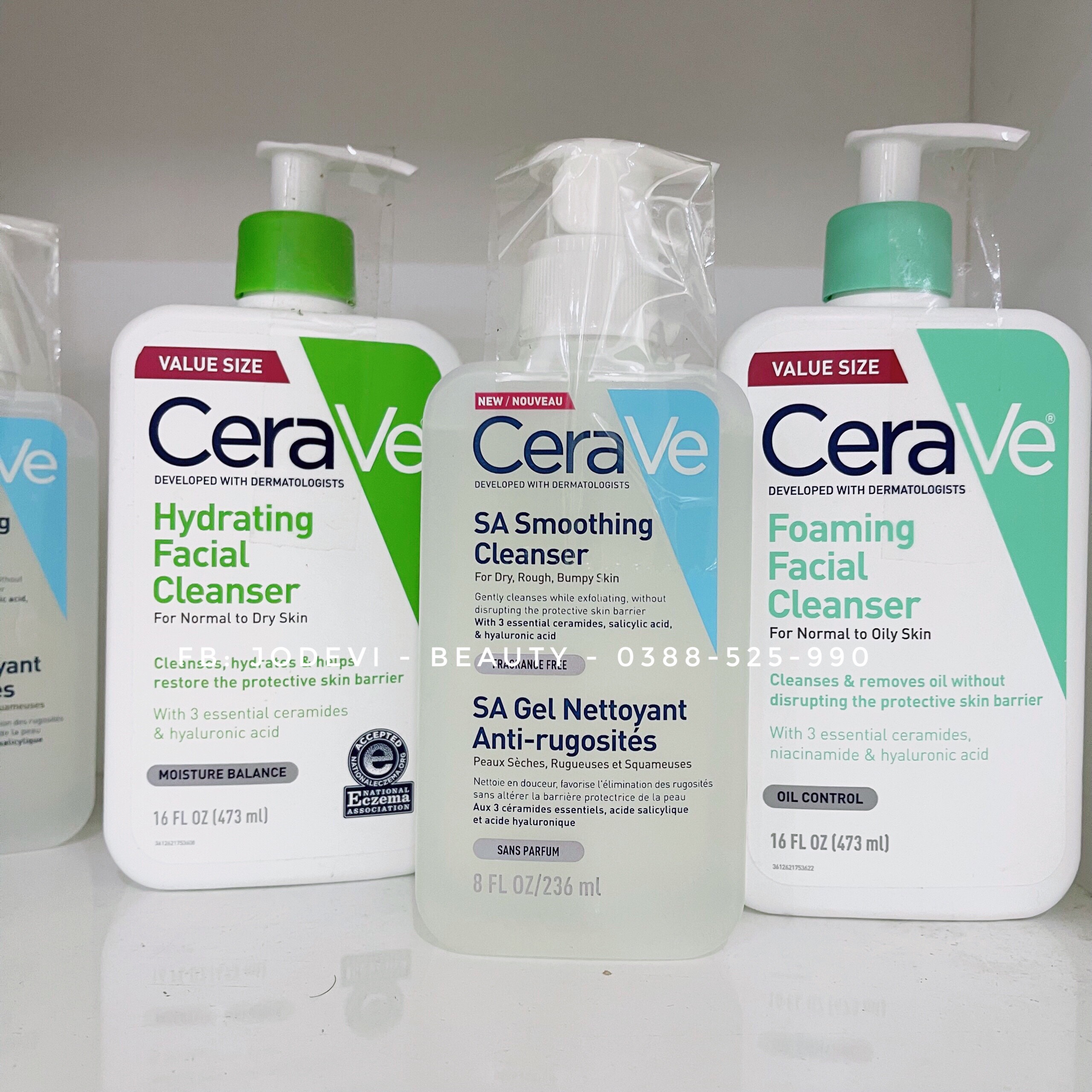 Sữa rửa mặt Cerave Hydrating Cleanser 473ml