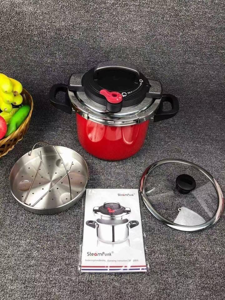 Nồi Áp Suất Đa Năng SteamPunk 6.5L Đức (Giá áp dụng giao tại HN, HCM& các tỉnh liên hệ shop)
