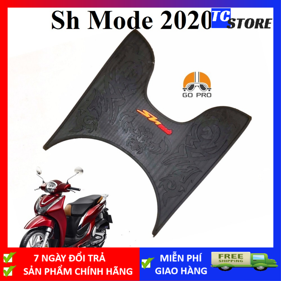 [MIỄN PHÍ GIAO HÀNG] THẢM LÓT CHÂN XE SH MODE - CAO SU ĐỜI 2013 -- 2020