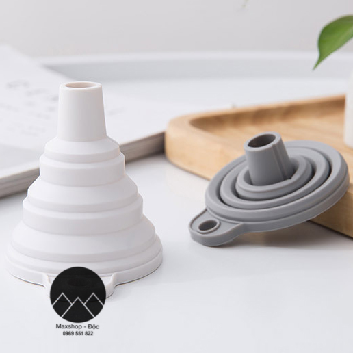 Phễu gấp gọn silicon cao cấp chịu nhiệt