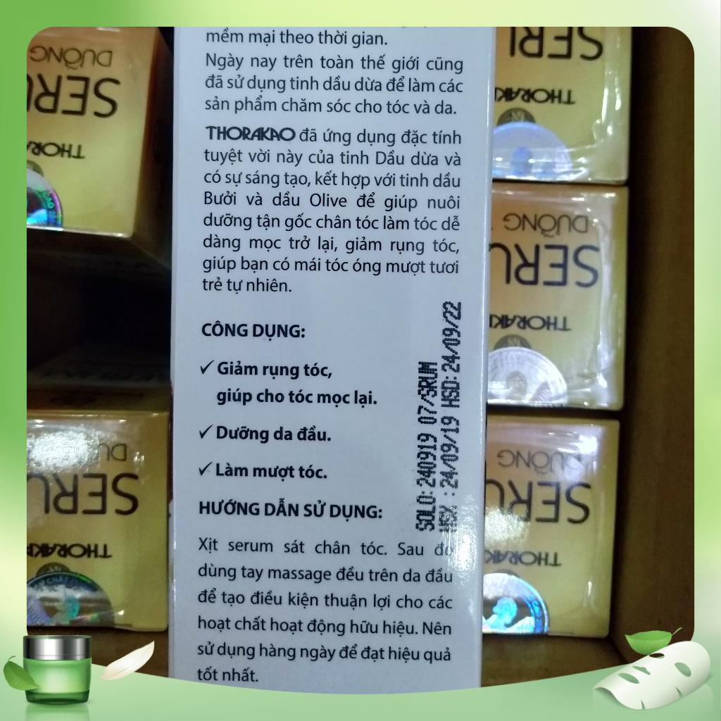 Serum dưỡng tóc bưởi dầu dừa oliu - Thorakao 75ml