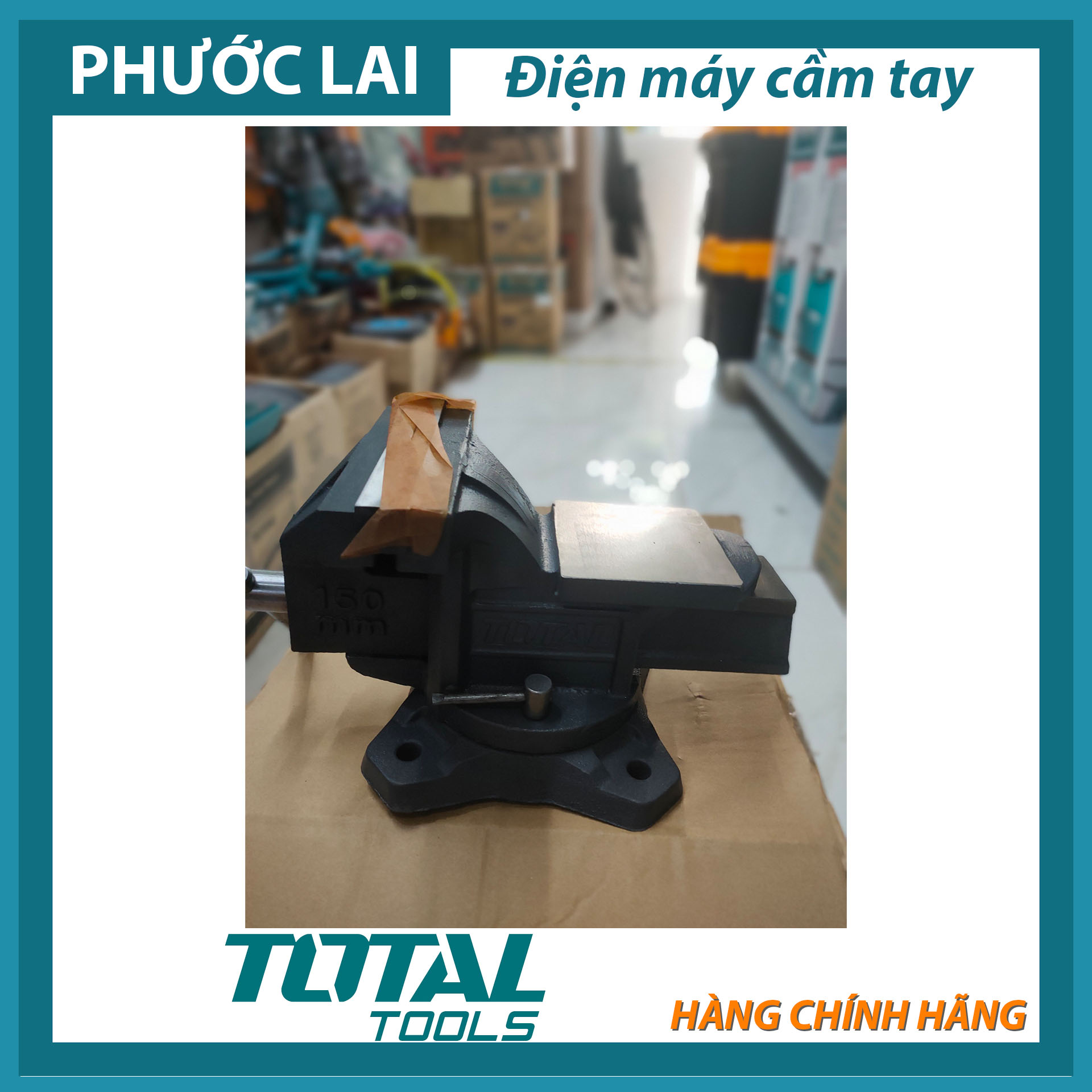 Êtô kẹp 6" Total THT6166