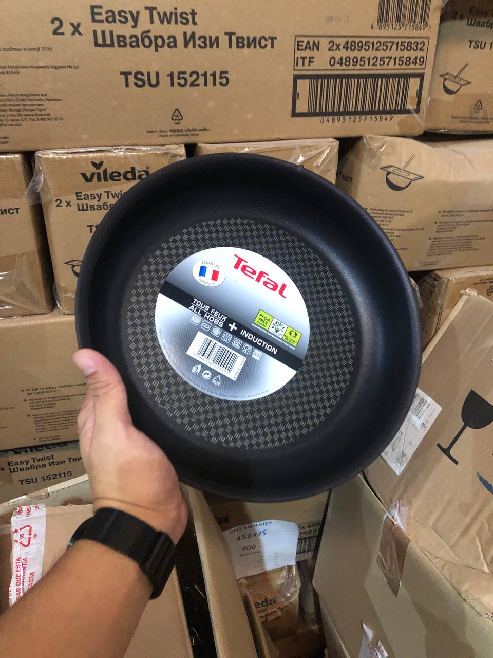 Chảo chiên Tefal So Chef size 22, 24, 28cm đáy từ
