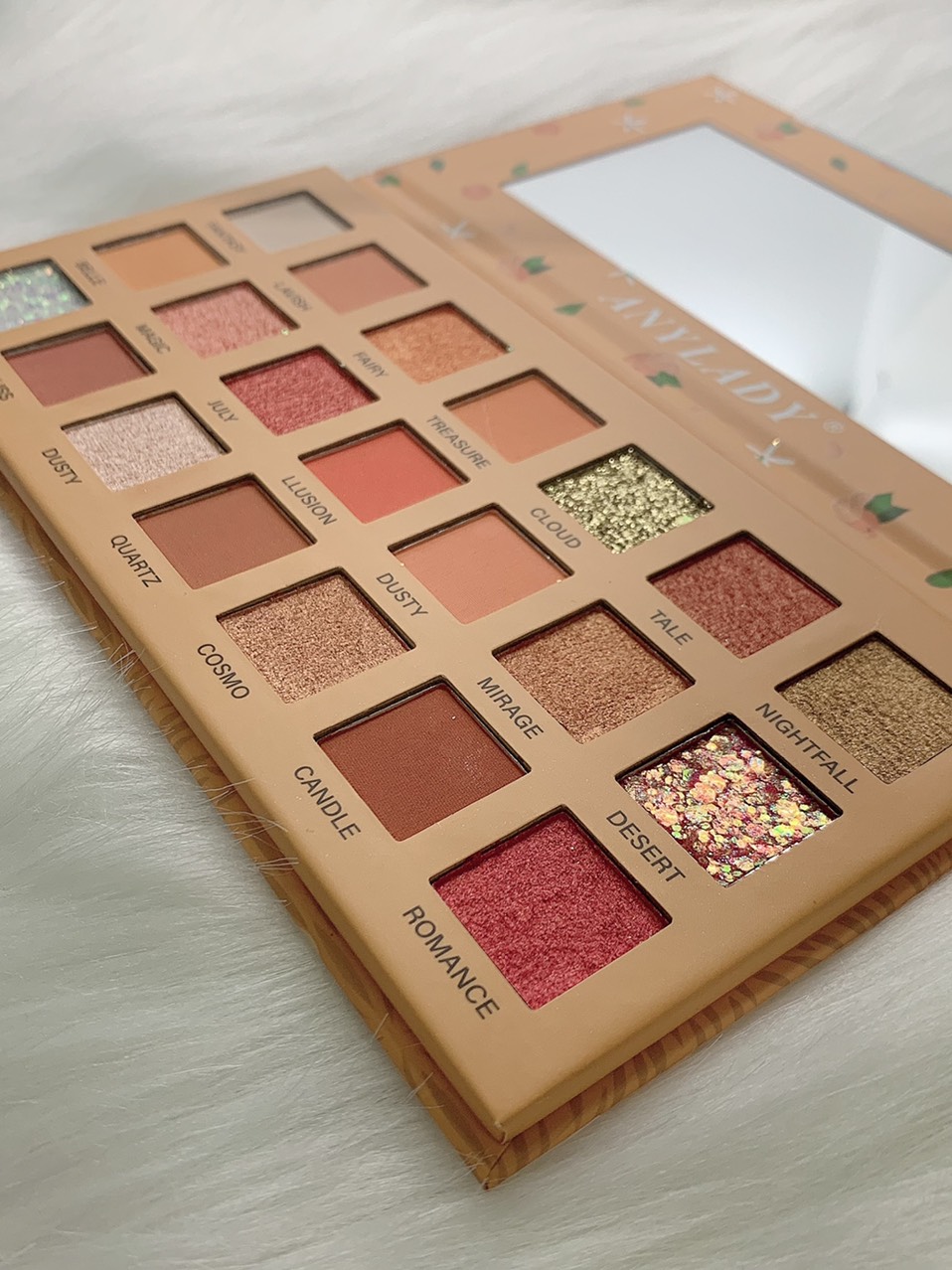 Phấn Mắt 21 ô makeup Pro Any Lady Orange tươi tắn tỏa sáng