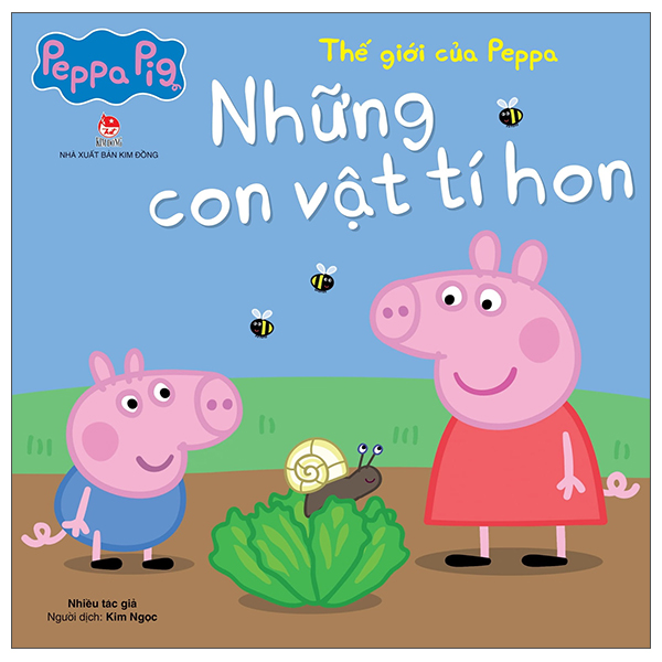 Fahasa - thế giới của peppa - những con vật tí hon