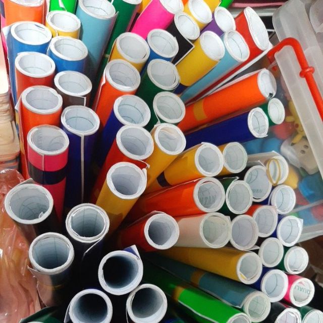 Đề can dán các màu giá 1m cắt dán quảng cáo