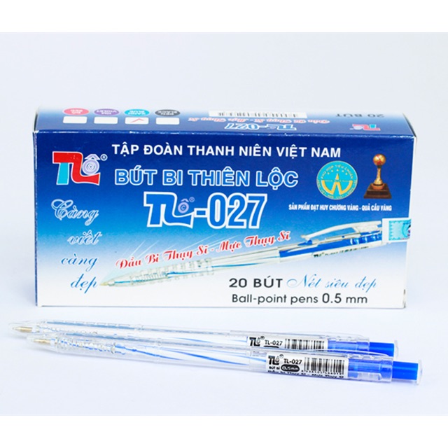 Bút bi thiên lộc tl-027 ngòi 0.5mm