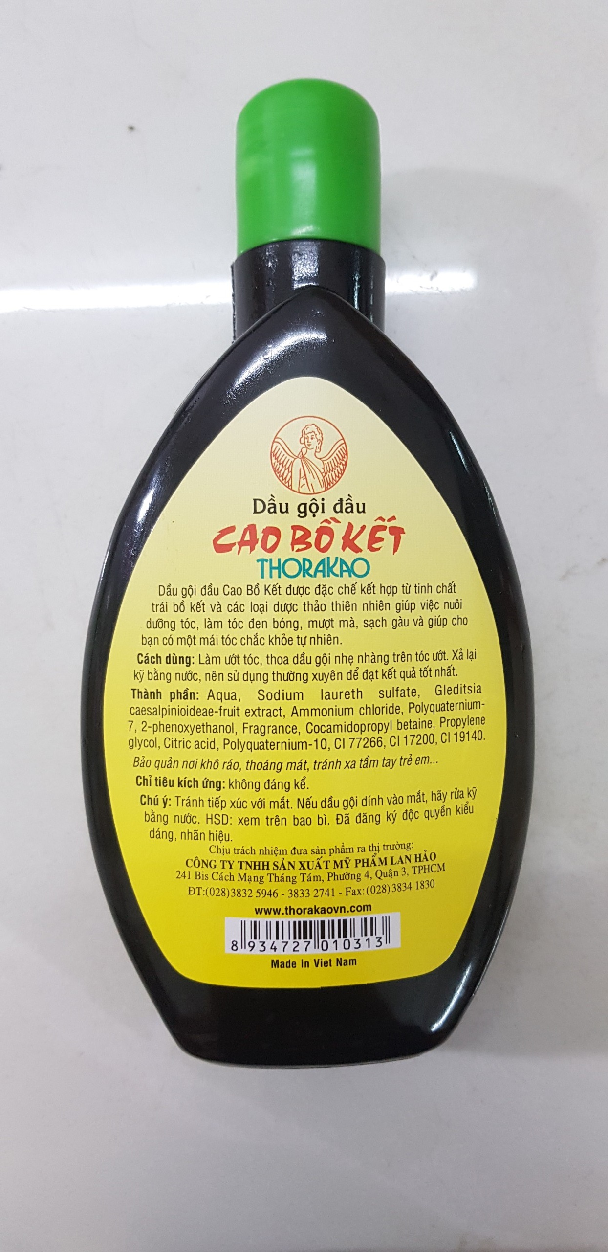 Dầu Gội Cao Bồ Kết Thorakao 250ml