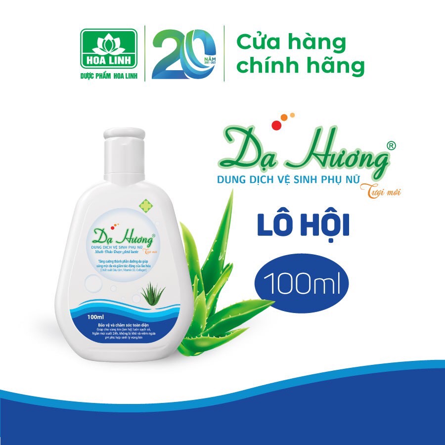 Dung dịch vệ sinh phụ nữ Dạ Hương 100ml