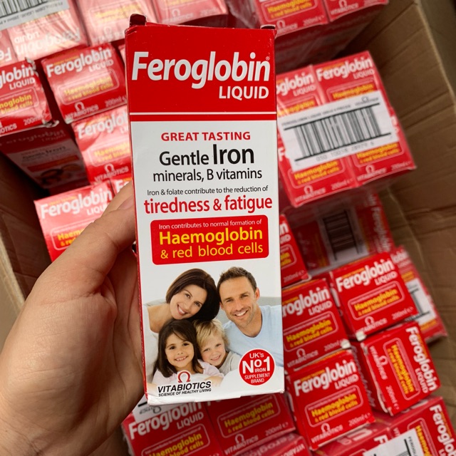 Siro Bổ Sung Sắt Feroglobin B12 Từ Anh