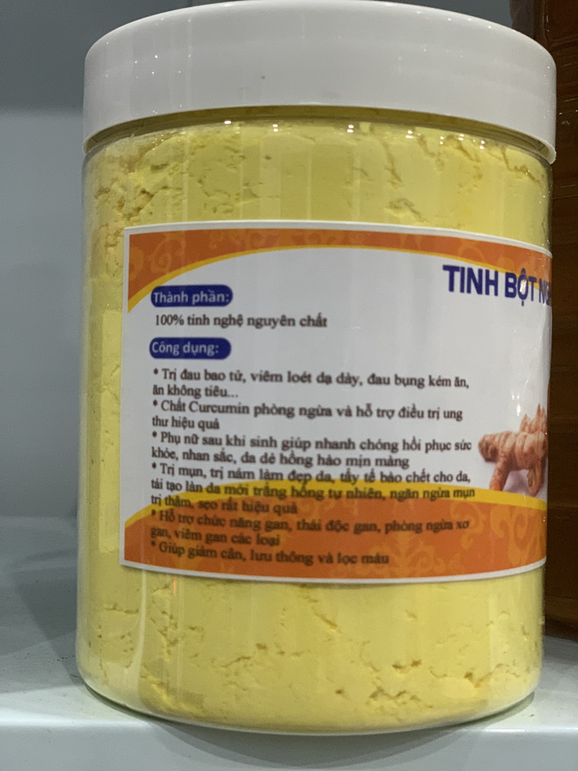 500g tinh bột nghệ