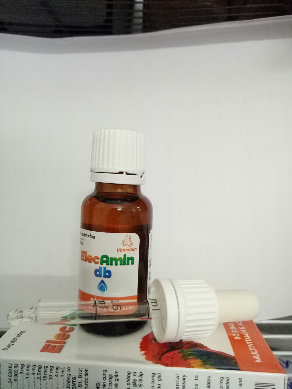 [HCM]1 LỌ ELECAMIN DB (MẪU MỚI) TĂNG C.ƯỜNG CÁC VITAMIN THIẾT YẾU CHO CHIMVẸTYẾN PHỤNGCHÓMÈODÊHEO