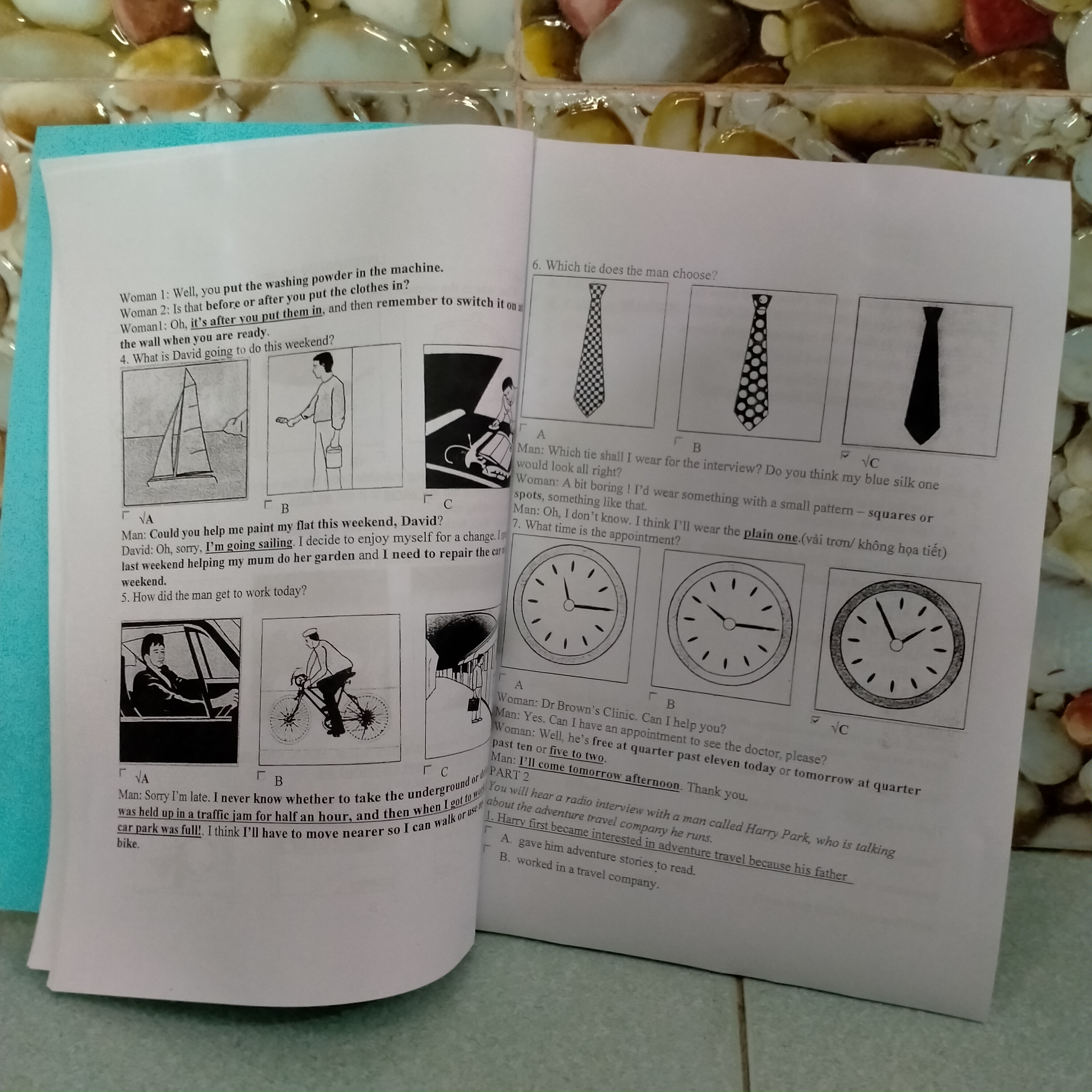 Dĩa nghe tiếng anh B1 ( + TẶNG sách ôn thi B1 )