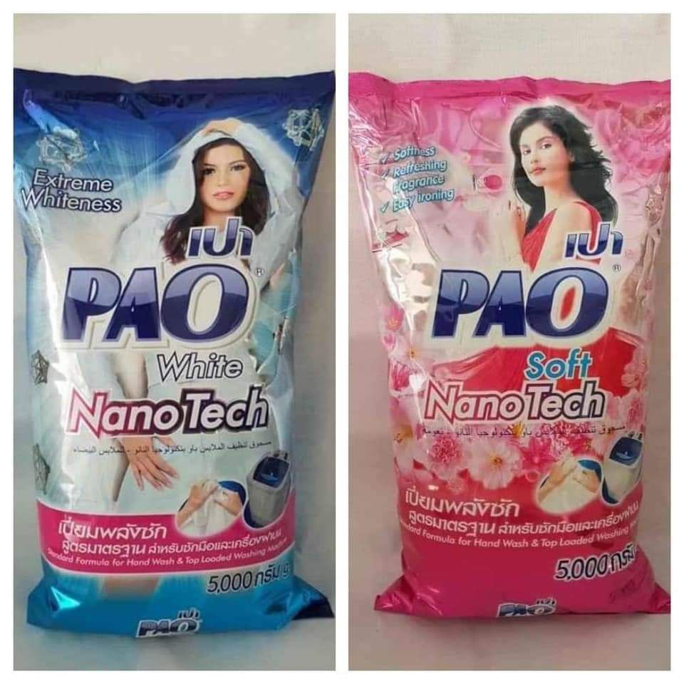 BỘT GIẶT PAO 5KG THÁI LAN [MÀU XANH]