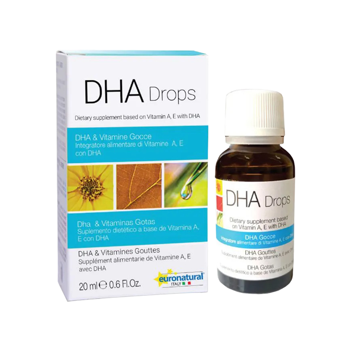DHA Drops Euronatural Dạng Nhỏ Giọt 20ml