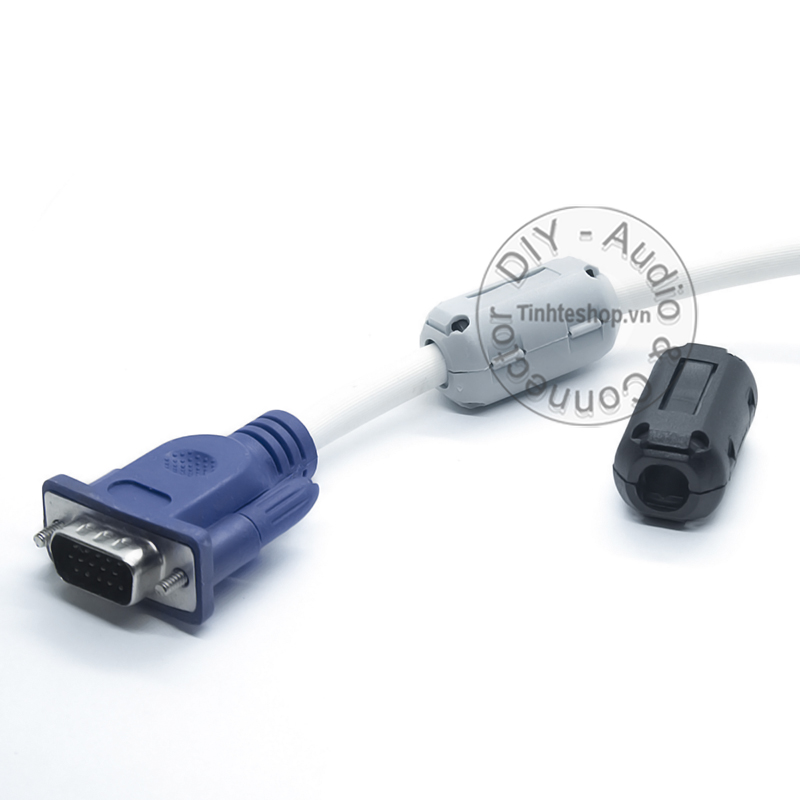 1 chiếc - Cục lọc nhiễu EMI RFI cho dây cáp âm thanh cáp HDMI cáp VGA cáp USB OD 9mm