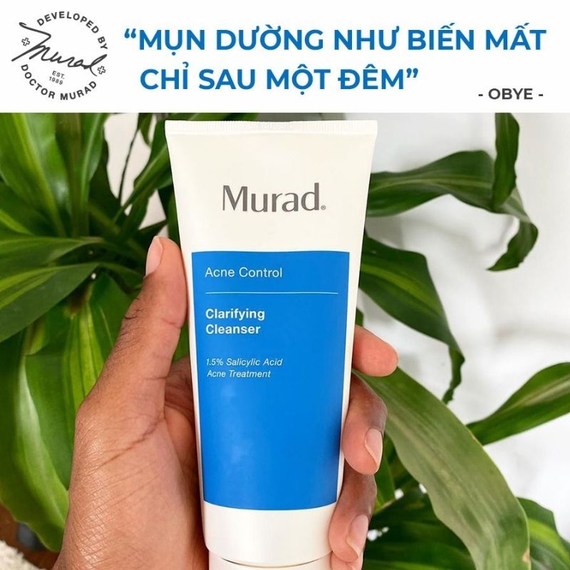 Gel Rửa Mặt Cho Da Mụn Clarifying Cleanser Murad 200ml