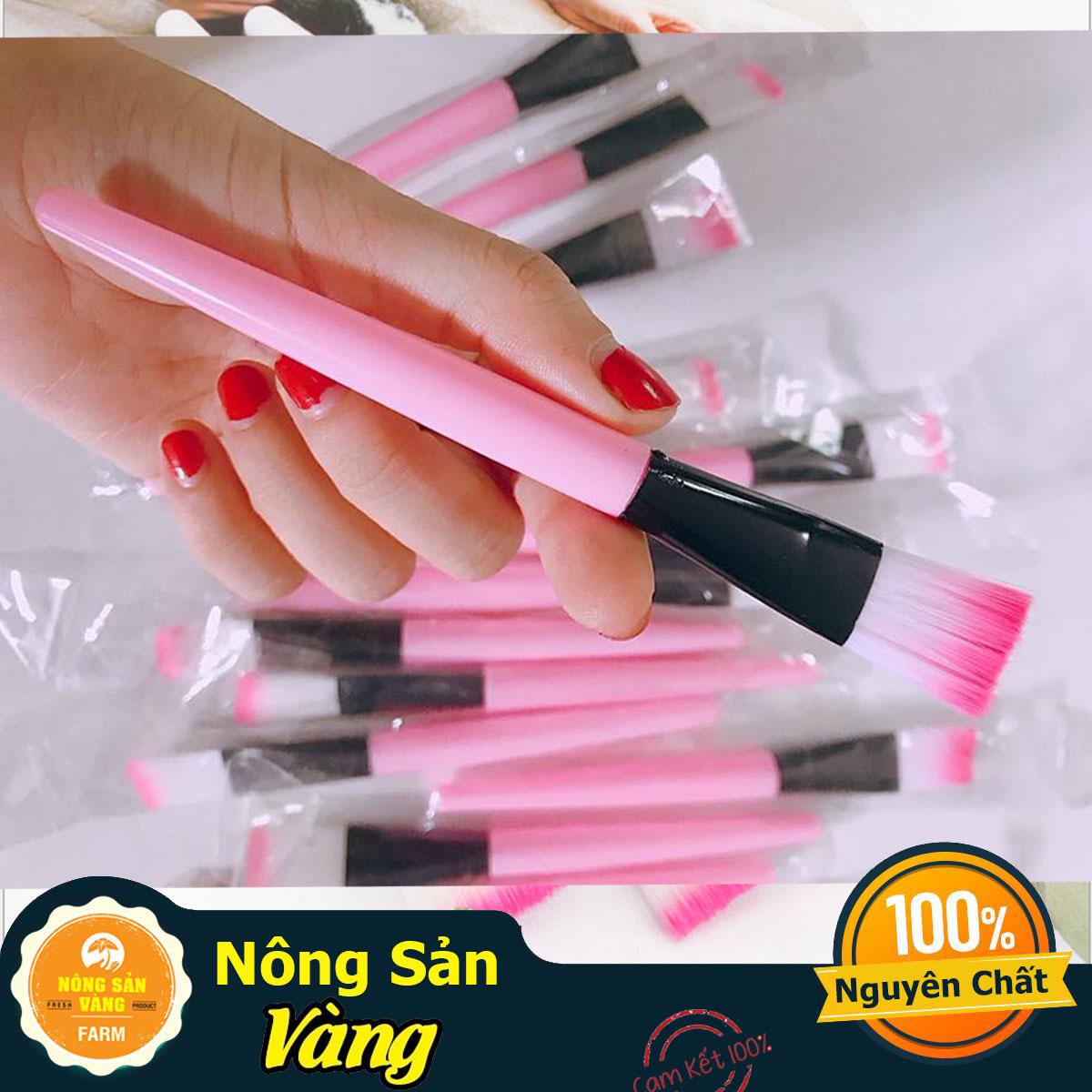 Combo 10 Cọ Quét Mặt Nạ (Cán Hồng)