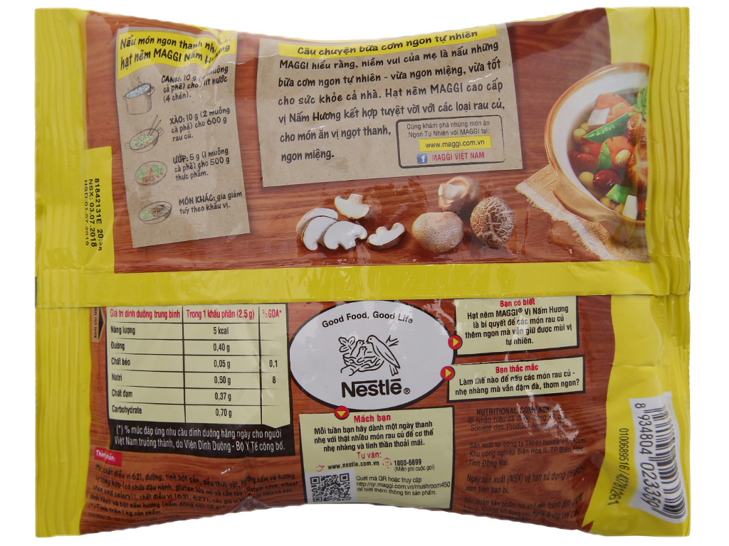 [HCM]Hạt nêm nấm hương Maggi 450g