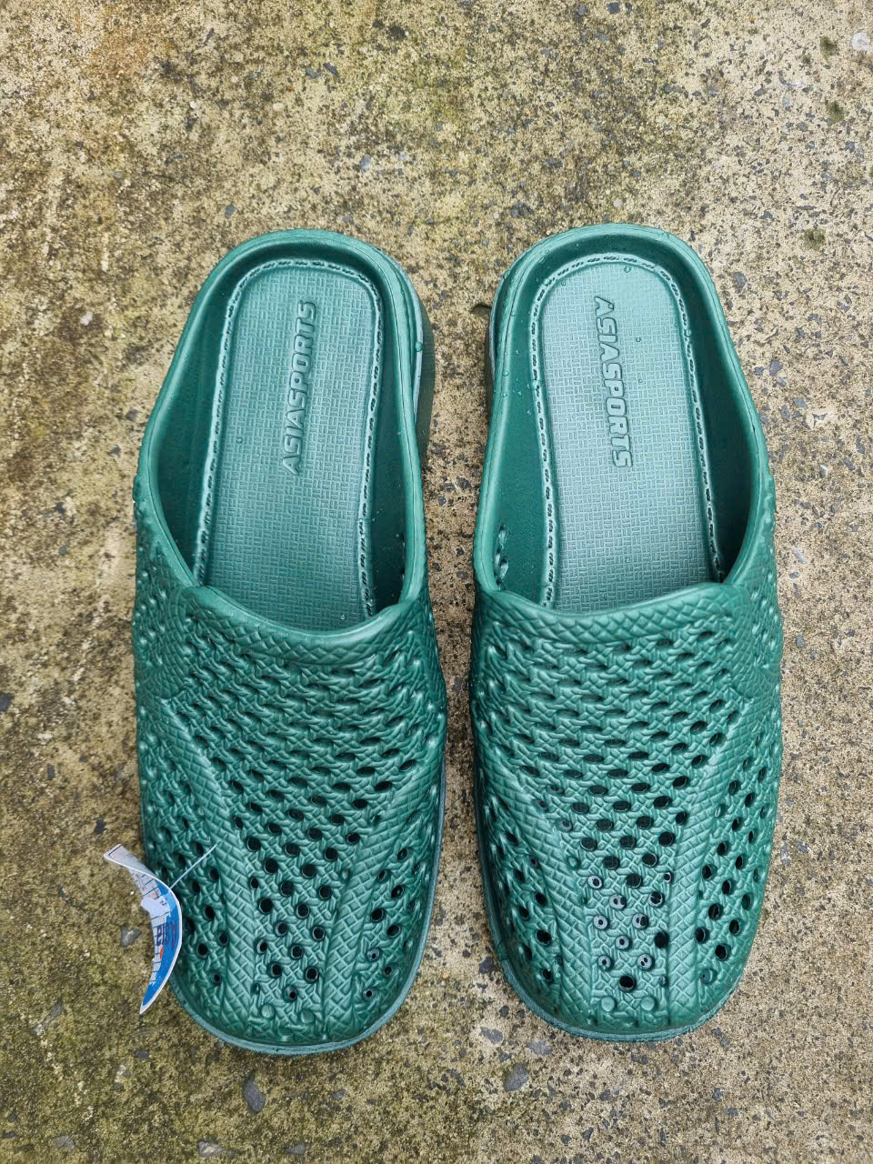 DÉP TỔ ONG ASIA Mũi Tròn Bít Mũi Siêu Nhẹ Mũi Tròn Mũi Vuông - Màu Xanh/Đen