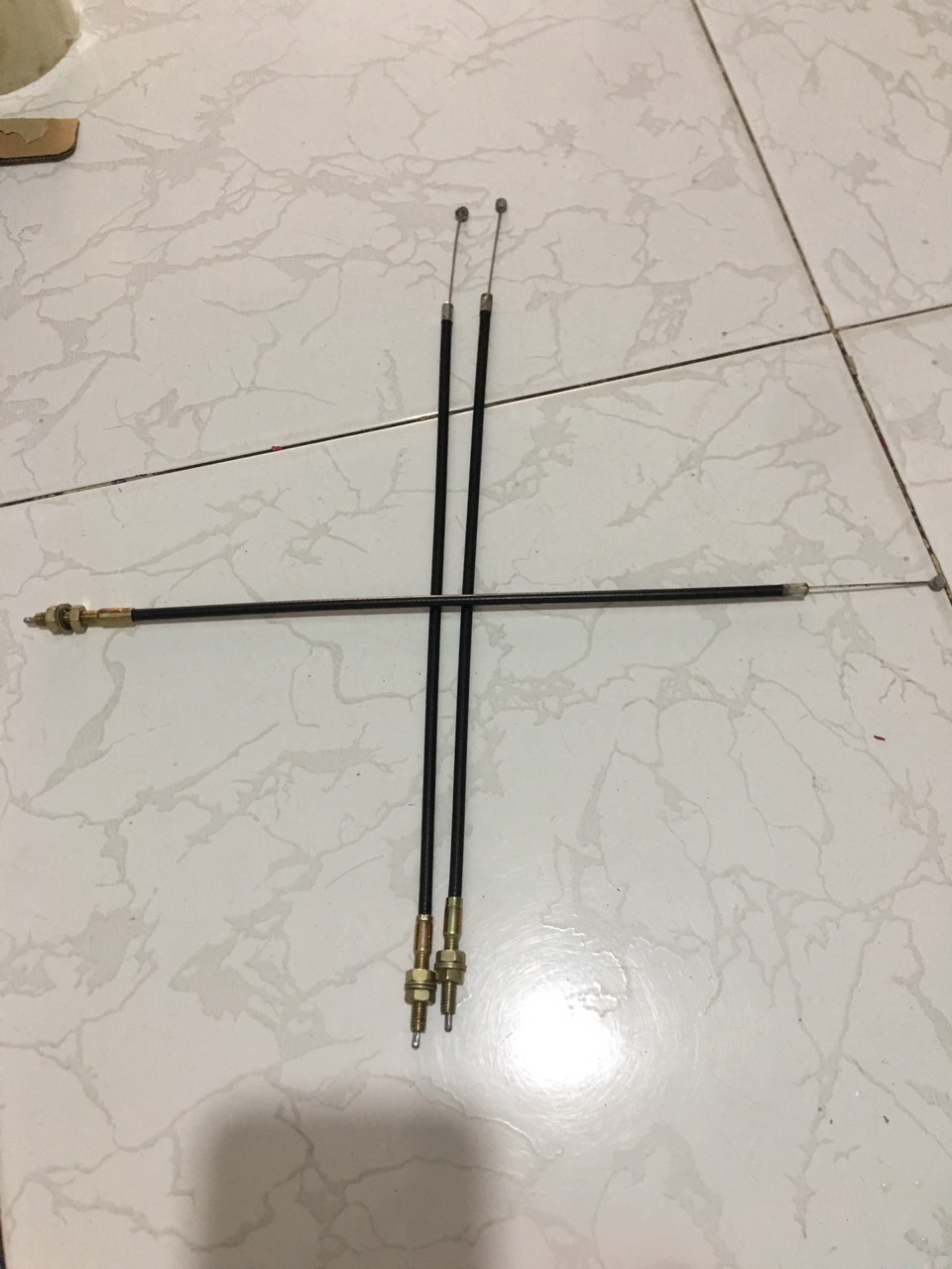 [35CM) Dây ga máy xịt động cơ 2 thì và 4 thì ( 767/768)( GX25/GX35) (3 DÂY)