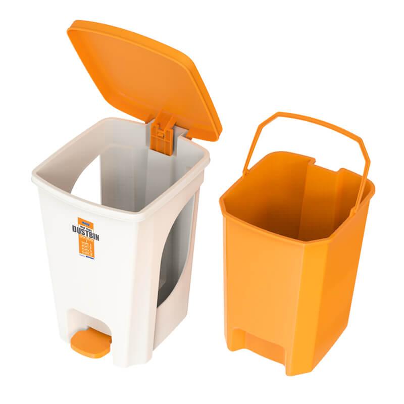 Thùng rác nhựa đạp chân Matsu cỡ lớn