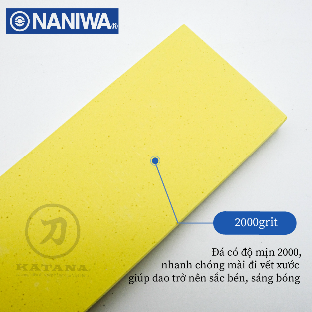 Đá mài trung Naniwa Nhật Bản #2000 SUPER SP 420 (210x70x10)