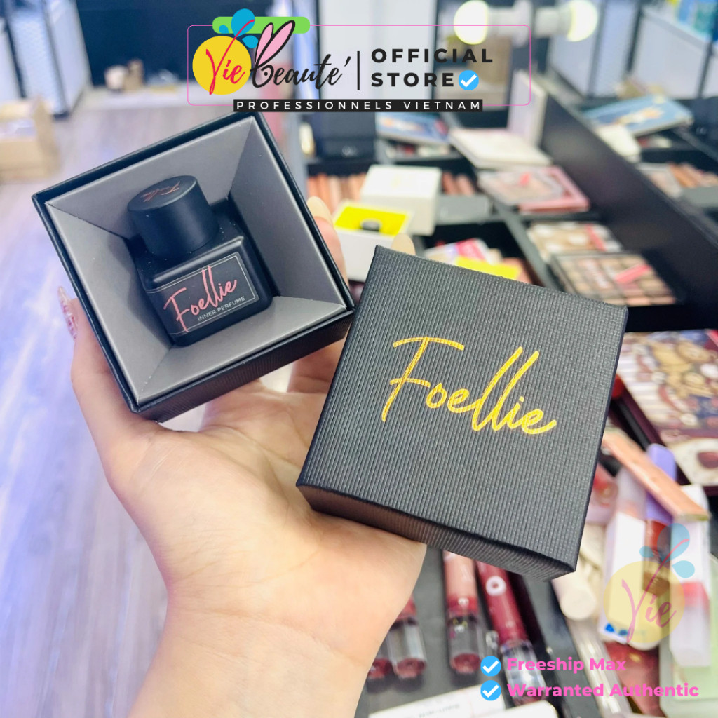 Nước hoa vùng kín foellie eau de innerb perfume bijou đen - hương thơm ngọt ngào quyến rũ