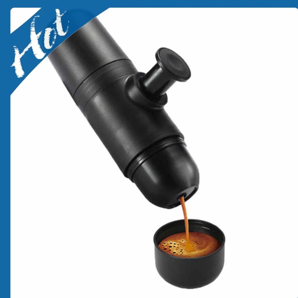 Máy pha cà phê Espresso cầm tay Máy pha cà phê Mini Cắm trại Du lịch Mini 1-Cup