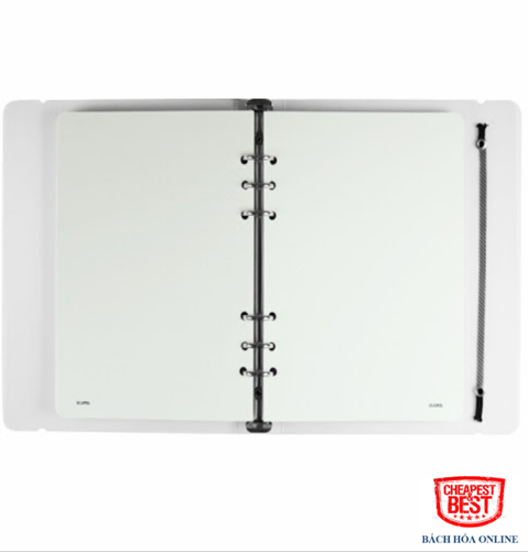 Sổ Dot Grid file nhựa kẹp còng klong A5 - 100 tờ; MS: 995