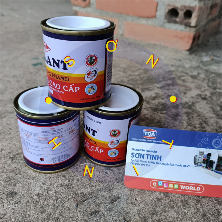 SƠN DẦU GALANT MÀU Trắng 70ML