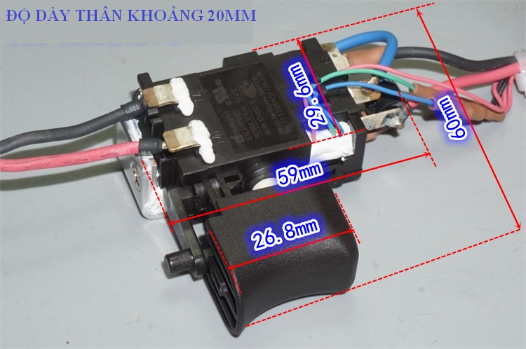 SV Công tắc điều tốc máy khoan pin 12V Hilti SID 2-A