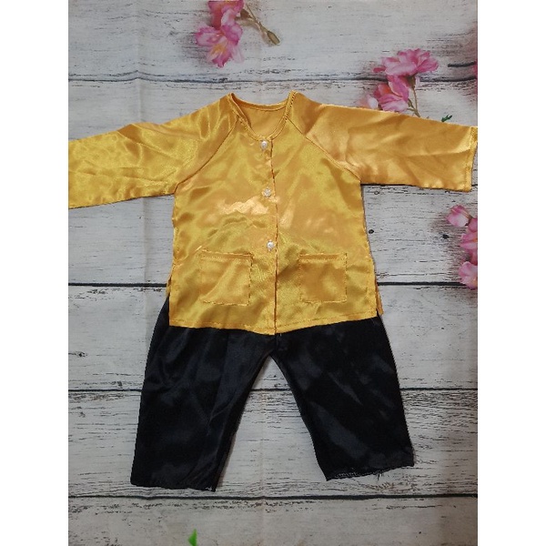 (6-30kg) Bộ bà ba quần đen cho bé trai, bé gái