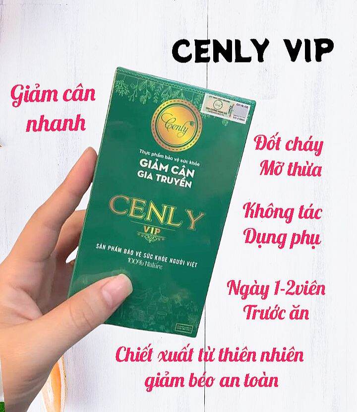 Giảm cân an toàn CenIy dành cho cơ địa khó giảm