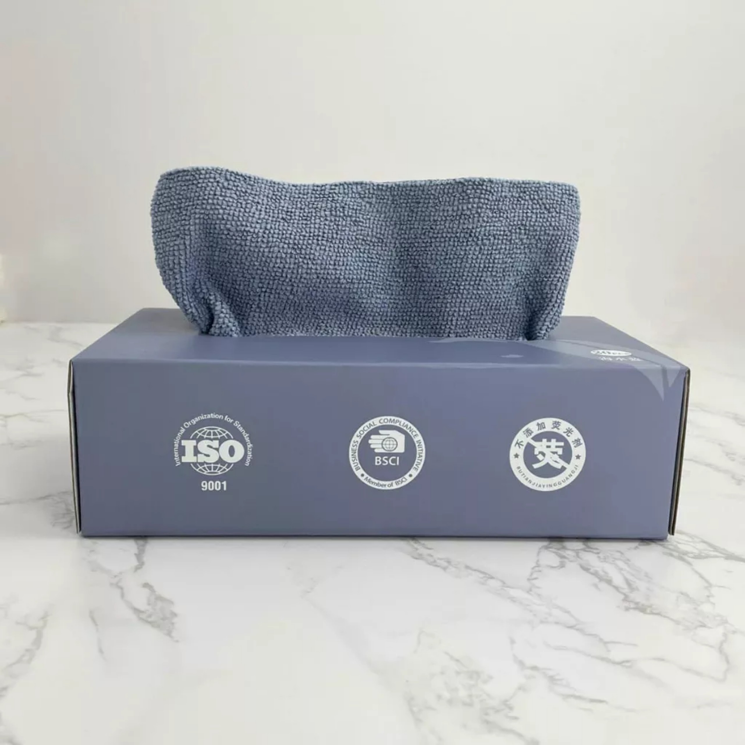 Khăn lau siêu thấm đa năng, Hộp 20 khăn vải lau nhà bếp loại hộp rút tiện lợi