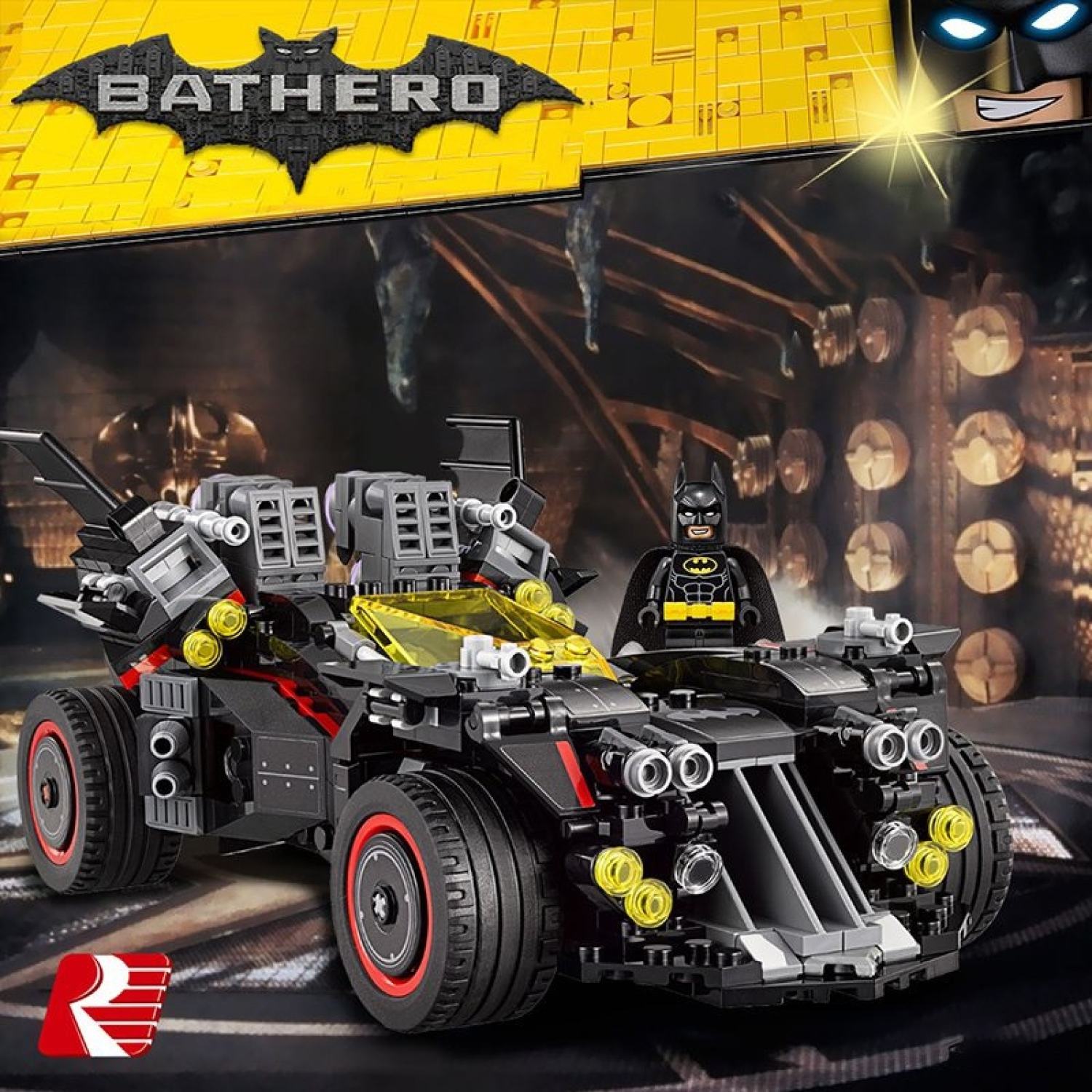 Đồ Chơi SUPERHEROES BATMAN - Combo 4 mẫu phi thuyền, xe máy batman