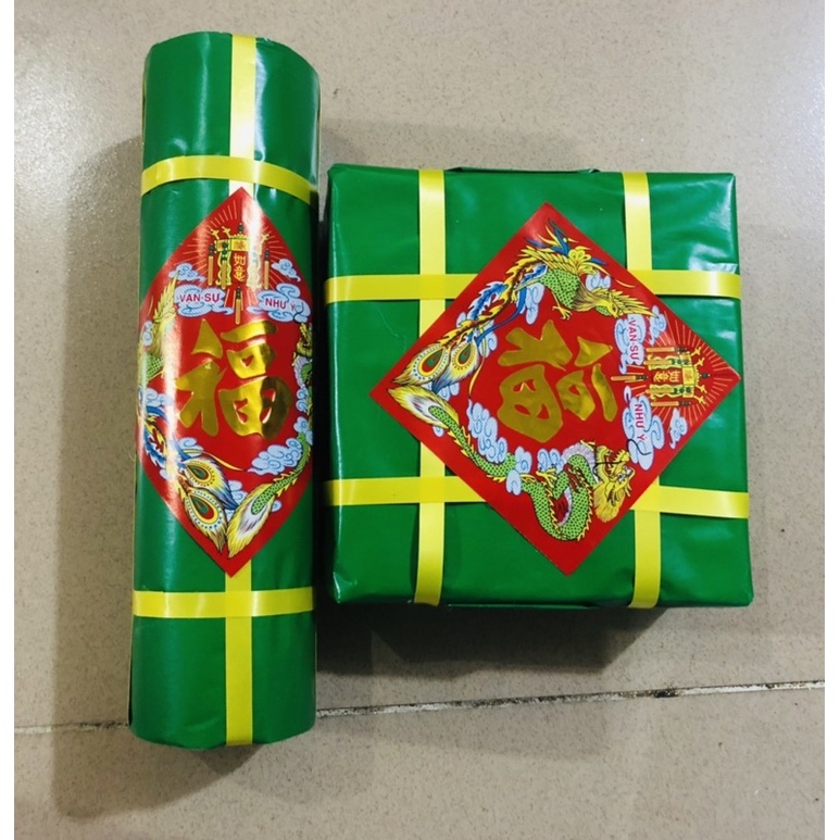 Mô hình bánh chưng, bánh tét, bánh chưng giả trang trí tết