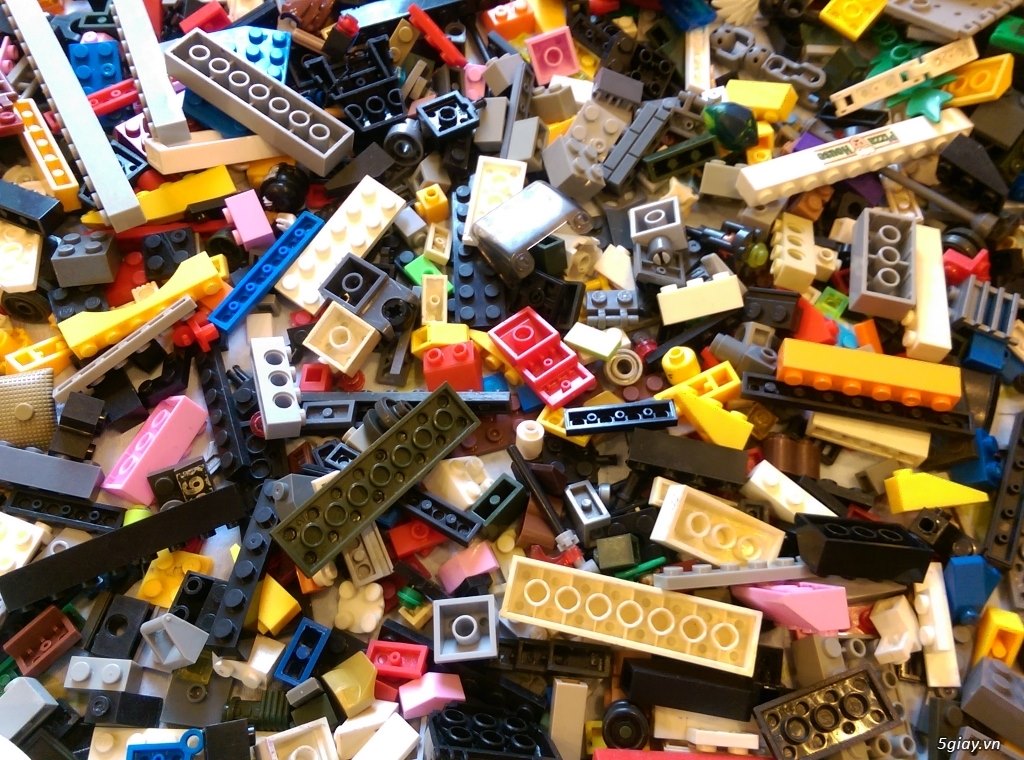 1kg Đồ chơi lắp ráp xếp hình NON-LEGO ĐÃ VỆ SINH FREESHIP