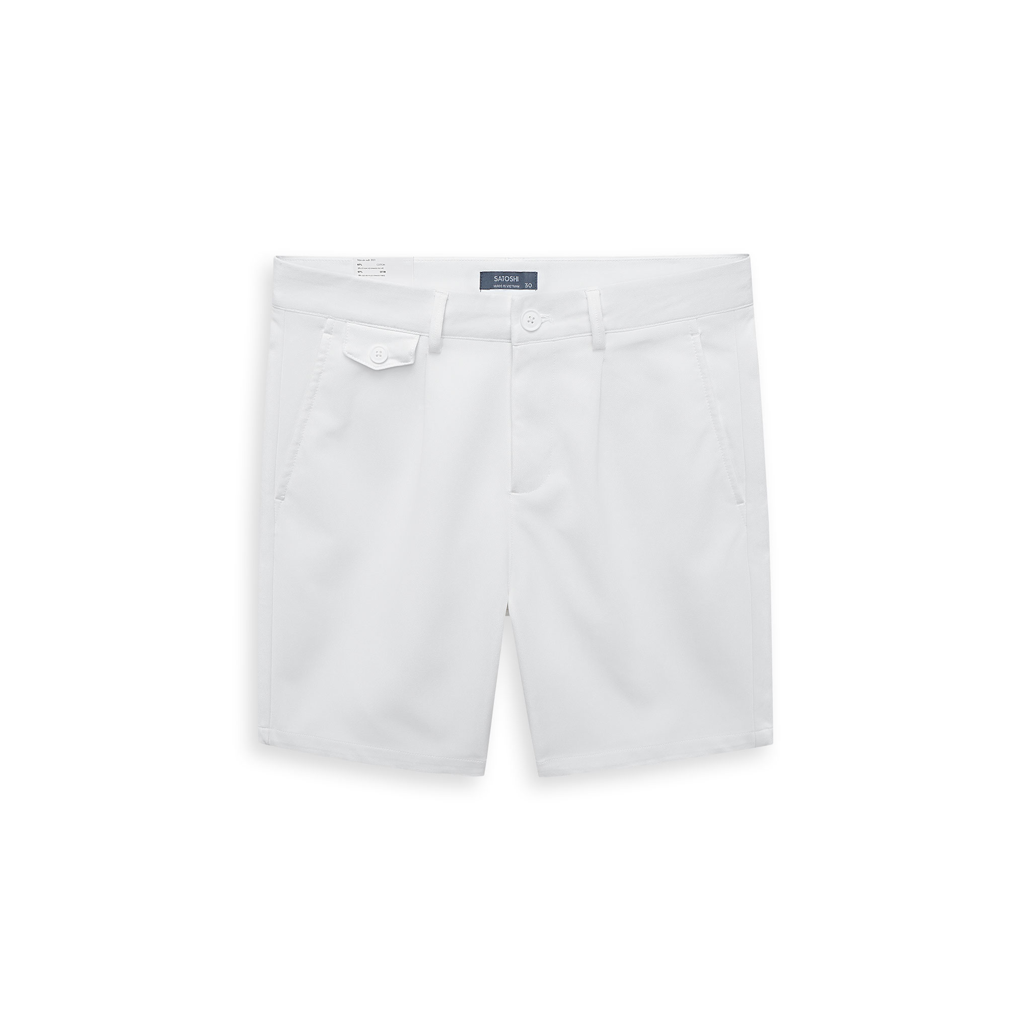 Quần short nam kaki SATOSHI 23QS006 dày dặn