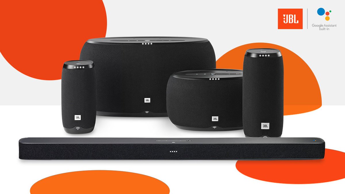 [HCM]Loa thông minh  JBL LINK 500 (Đen) Hỗ trợ Google Assistant (Trung tâm điều khiền nhà thông minh)